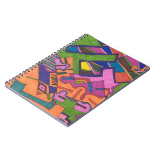 "Geometric" Abstract Art Notebook