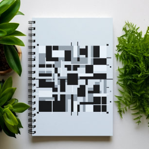 Geometric Abstract Blocks Notebook