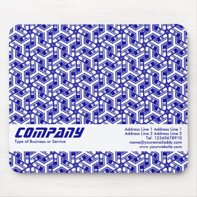 Geometric Abstract, Business Mouse Pad (Front)
