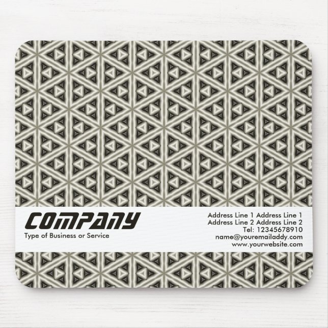 Geometric Abstract, Business Mouse Pad (Front)