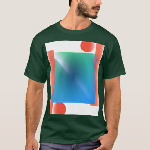 GEOMETRIC ABSTRACT DIGITAL ART T-Shirt