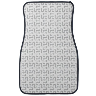 Geometric Abstract Floor Design Car Floor Mat