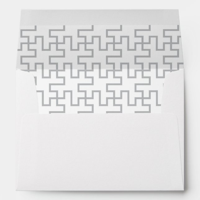Geometric Abstract Floor Design Envelope (Back (Bottom))