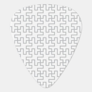 Geometric Abstract Floor Design Guitar Pick