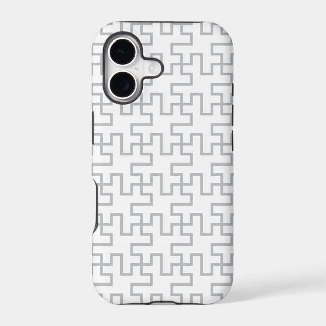 Geometric Abstract Floor Design Iphone Case (Back)