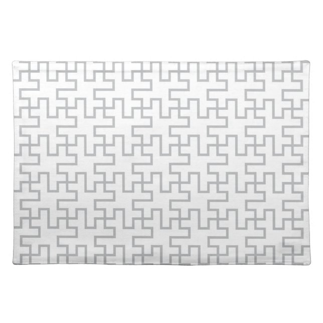 Geometric Abstract Floor Design Placemat (Front)