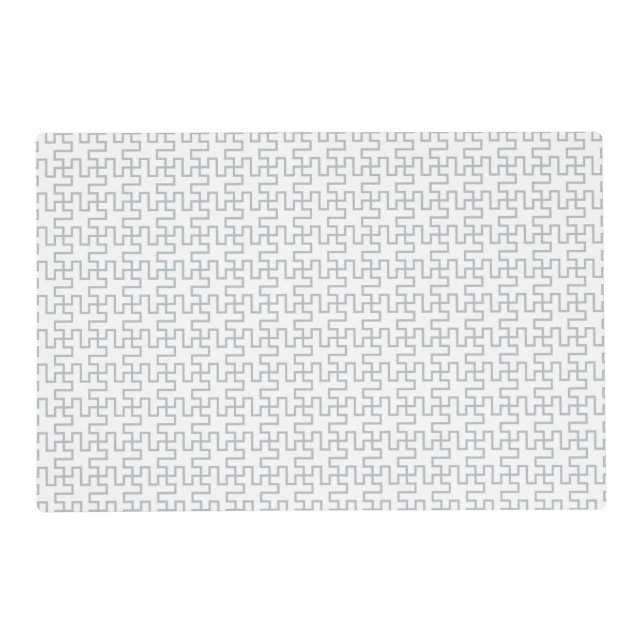 Geometric Abstract Floor Design Placemat (Front)