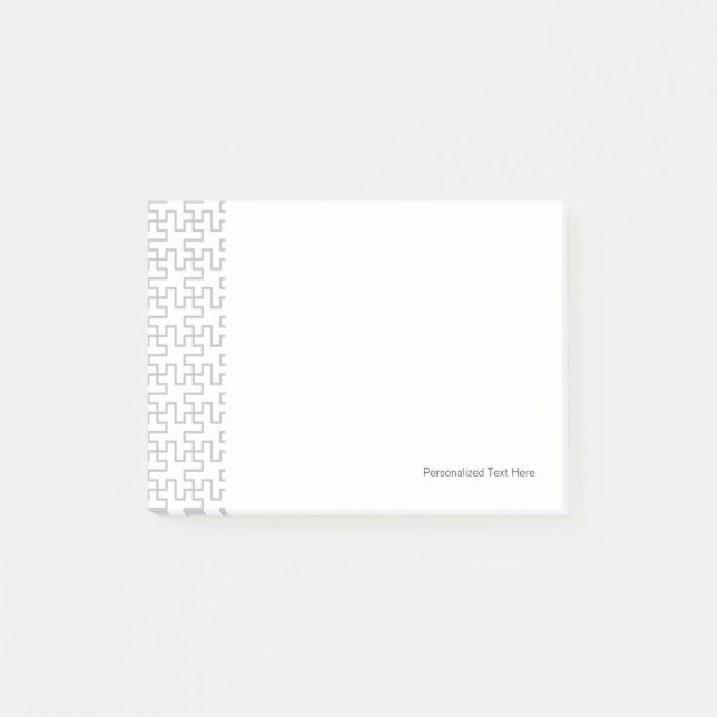 Geometric Abstract Floor Design Post-it Notes (Front)