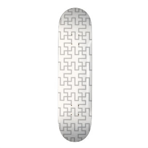 Geometric Abstract Floor Design Skateboard Deck