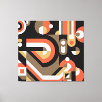 Geometric Abstract: Futuristic Artwork Design.