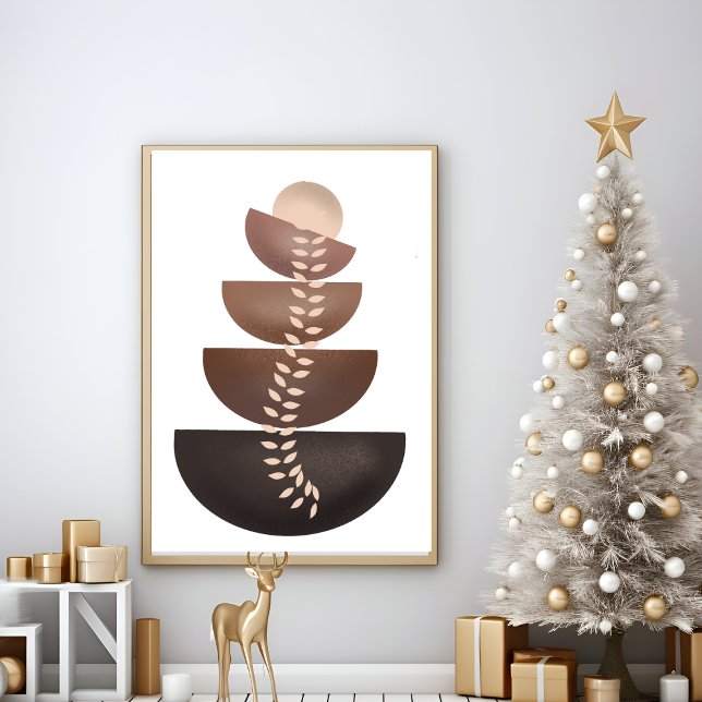 Geometric abstract modern minimal wall art poster (Creator Uploaded)