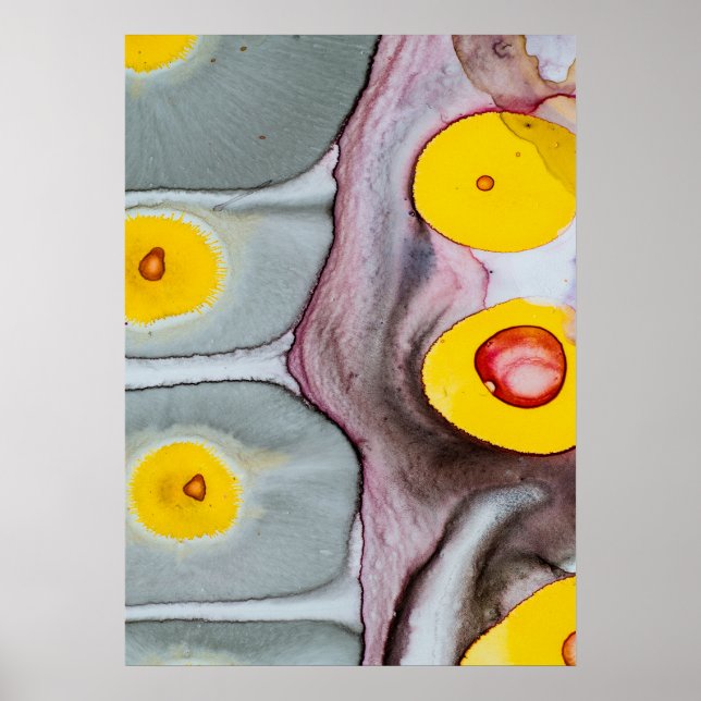 Geometric Abstract Modern Poster (Front)