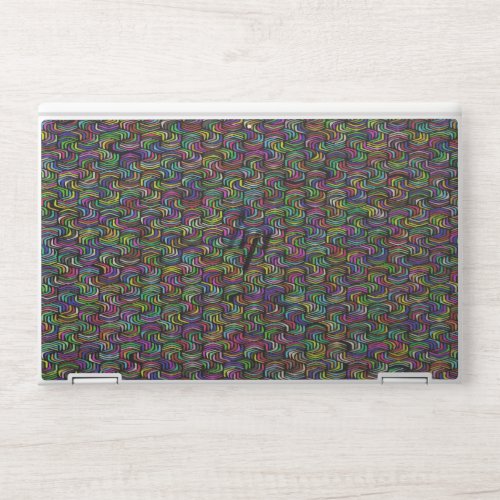 Geometric Abstract Mosaic Art HP Laptop Skin