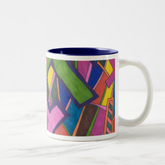 "Geometric" Abstract Mug