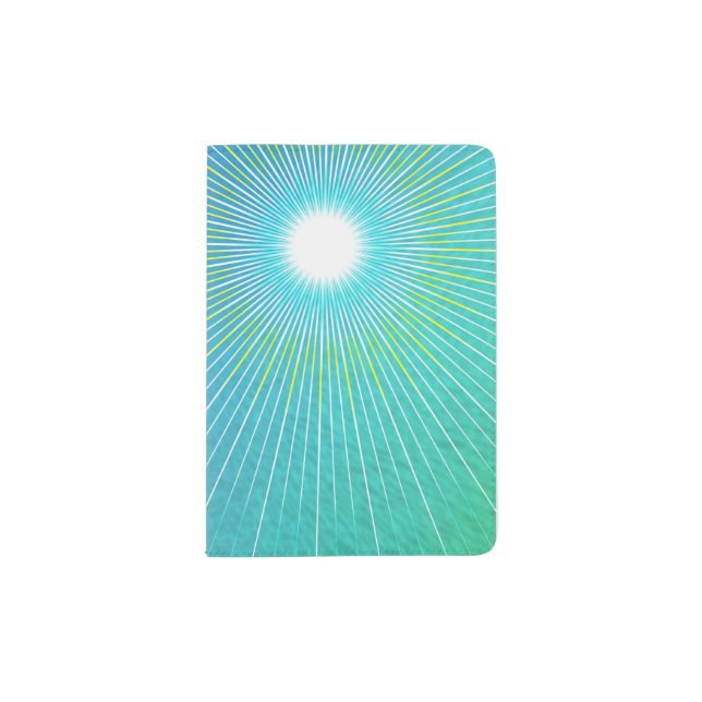 Geometric abstract. passport holder (Front)