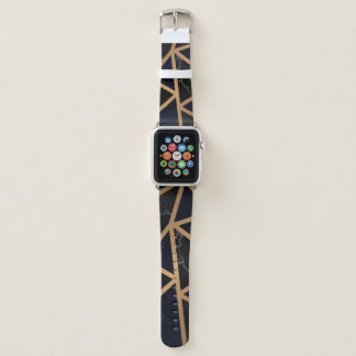 Geometric Abstract Pattern Apple Watch Band
