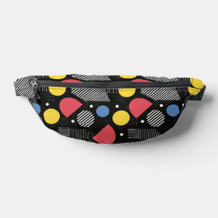 Geometric Abstract Pattern Fanny Pack