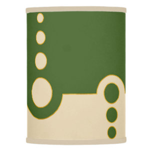 Geometric, abstract pattern, modern, circles lamp shade