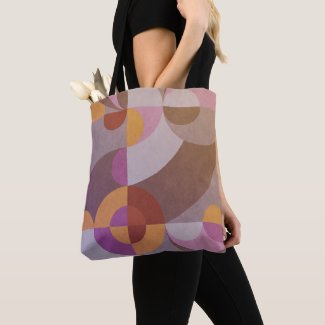 Geometric abstract Retro circles Elegant colorful