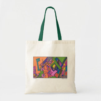 "Geometric" Abstract Tote Bag