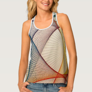 Geometric Abstract Women's Tank Top