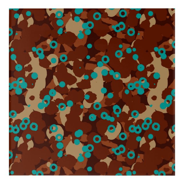 Geometric Abstraction Acrylic Print (Front)