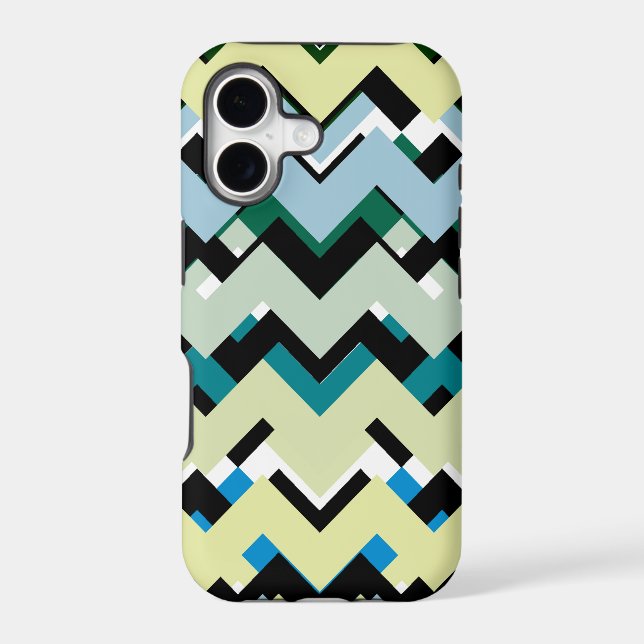 geometric abstraction iphone case (Back)
