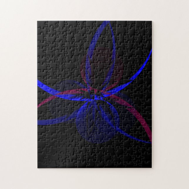 Geometric Abstraction Puzzle (Vertical)