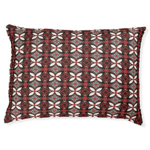 Geometric African tribal pattern Pet Bed