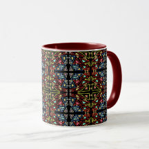Geometric Ancient Alien Tech Circuitry