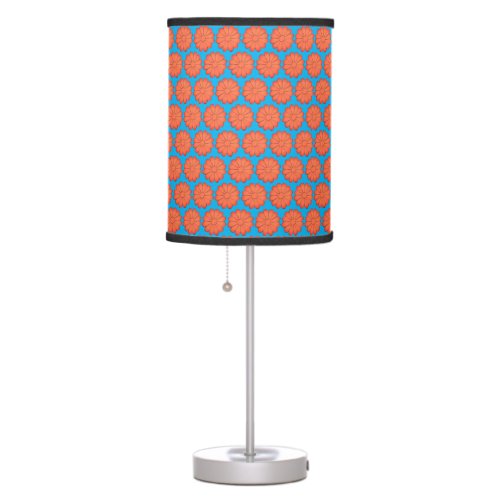 Geometric and Floral Design lamp