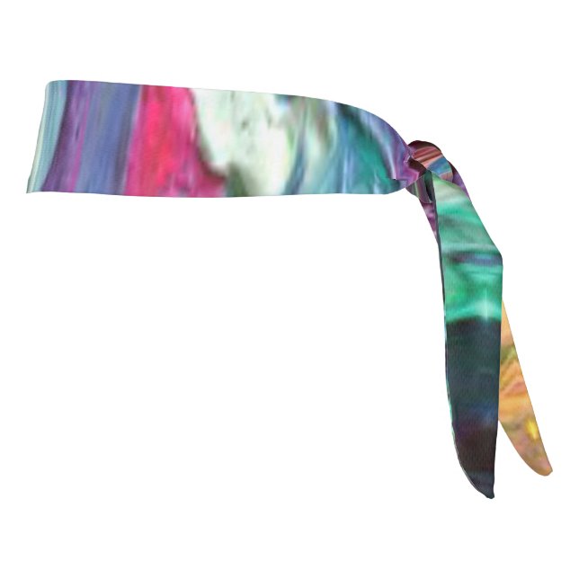 Geometric angles tie headband (Rotate 90)