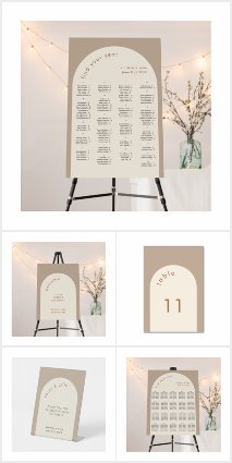 Geometric Arch Day-of Wedding Designs