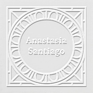 Geometric Arch Frame Embosser