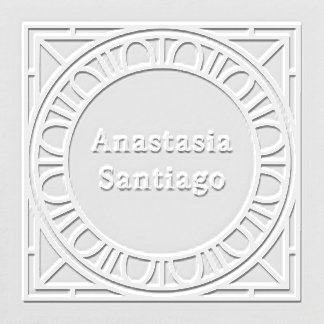 Geometric Arch Frame Embosser