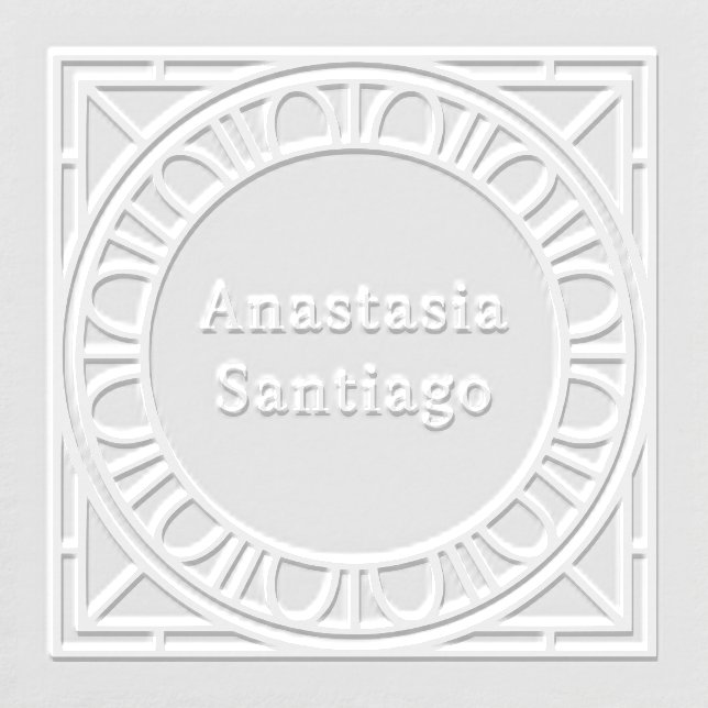 Geometric Arch Frame Embosser (Design)