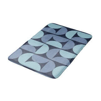 Geometric Arch Print Bath Mat Mod