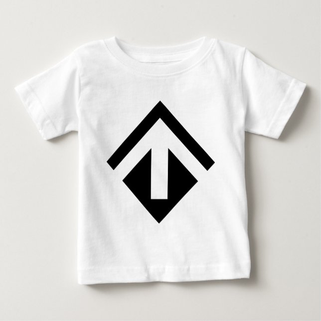 Geometric Arrow 02 Baby T-Shirt (Front)