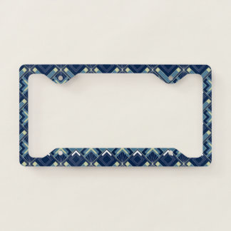 Geometric Art Deco  License Plate Frame