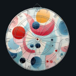 Geometric Art Design Dartboard<br><div class="desc">geometric art design dartboard</div>