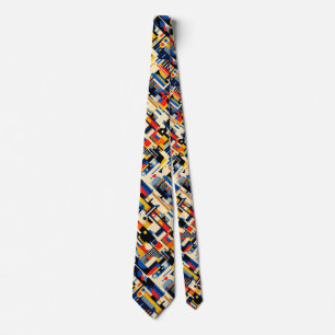 Geometric Art Expression Neck Tie
