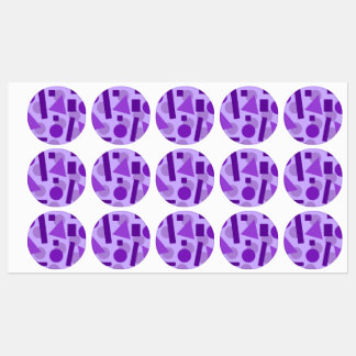 Geometric Art Labels