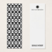 Geometric b/w Bookmark 10 (Front & Back)