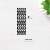 Geometric b/w Bookmark 12 (Desk)