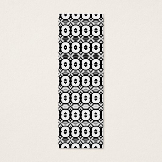 Geometric b/w Bookmark 12 (Front)