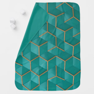 geometric baby blanket