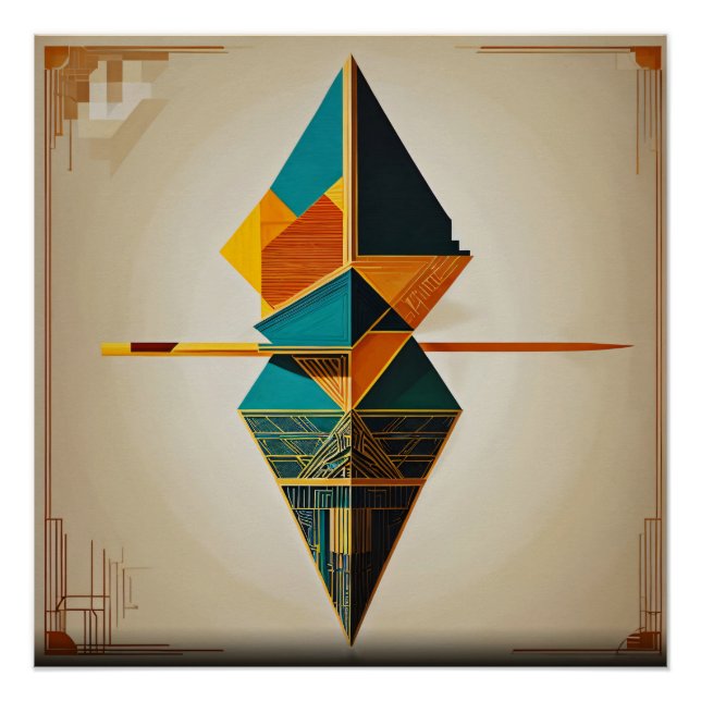 Geometric Balance Poster (Front)