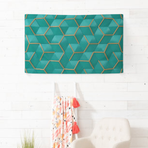 geometric banner