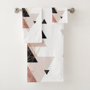 Geometric   Bath Set