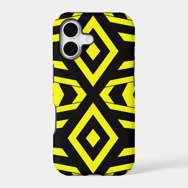 Geometric Bee Iphone Case (Back)